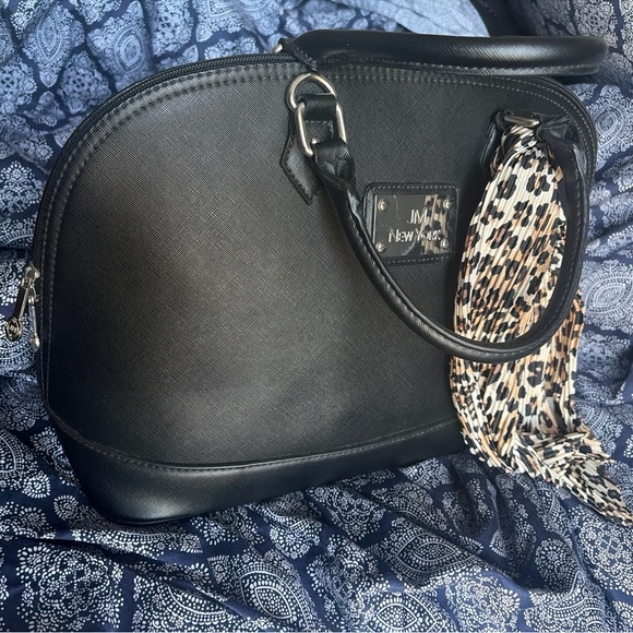 Joy Mangano St. Tropez Black Satchel - Picture 8 of 11